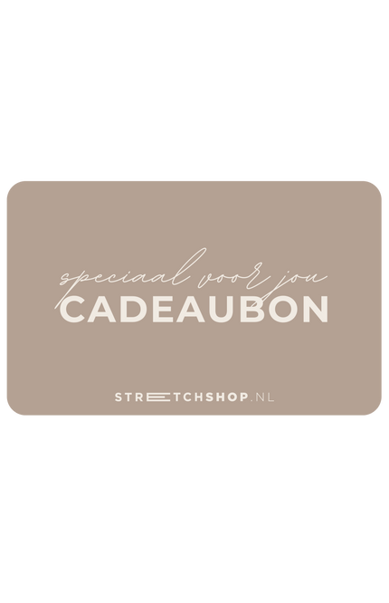 Stretchshop.nl Stretchshop.nl cadeaukaart Stretchshop.nl