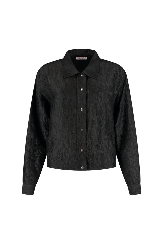 Studio Amaya Blouse Filipa Black Stretchshop.nl