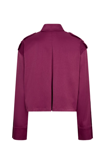 Studio Amaya Blouse Zea Purple Stretchshop.nl