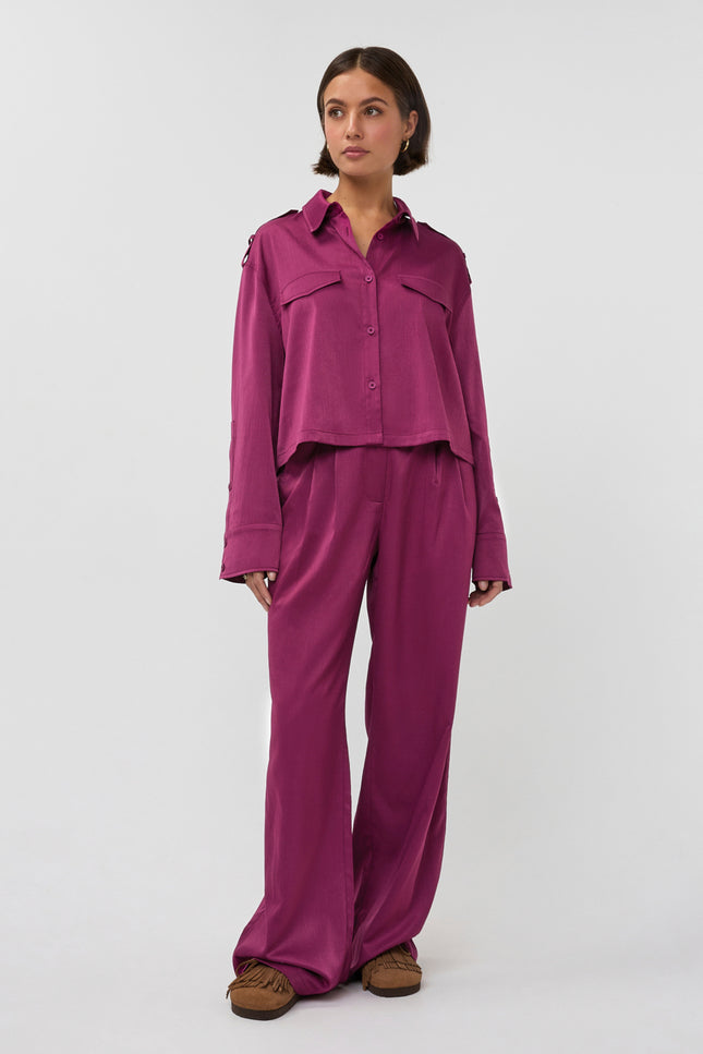 Studio Amaya Broek Fee Purple Stretchshop.nl