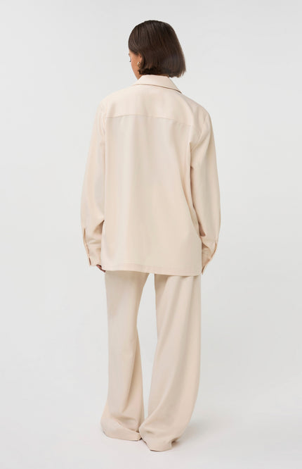 Studio Amaya Broek Jasmin Beige Stretchshop.nl