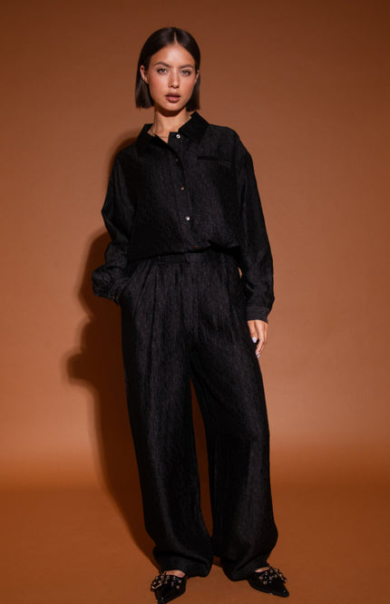 Studio Amaya Broek Lumi Black Stretchshop.nl