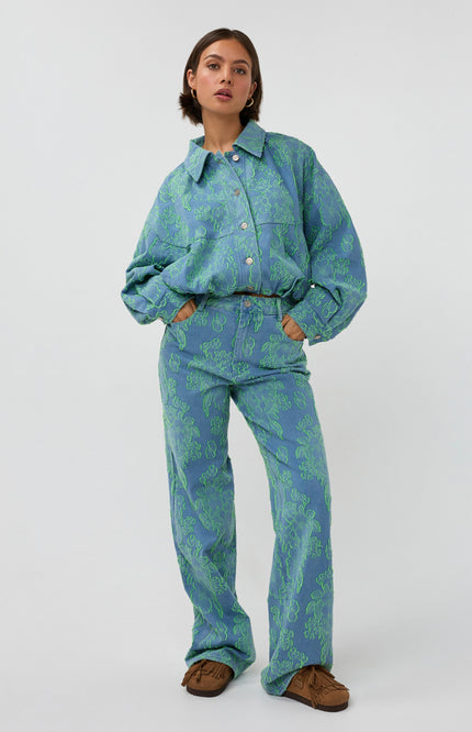 Studio Amaya Jacket Layla Lime Stretchshop.nl