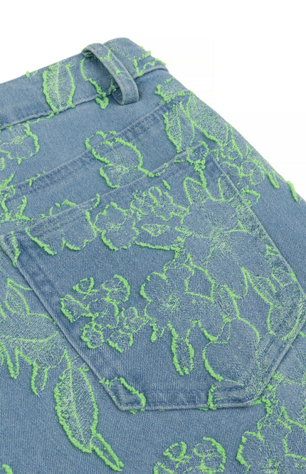 Studio Amaya Jeans Anna Lime Stretchshop.nl