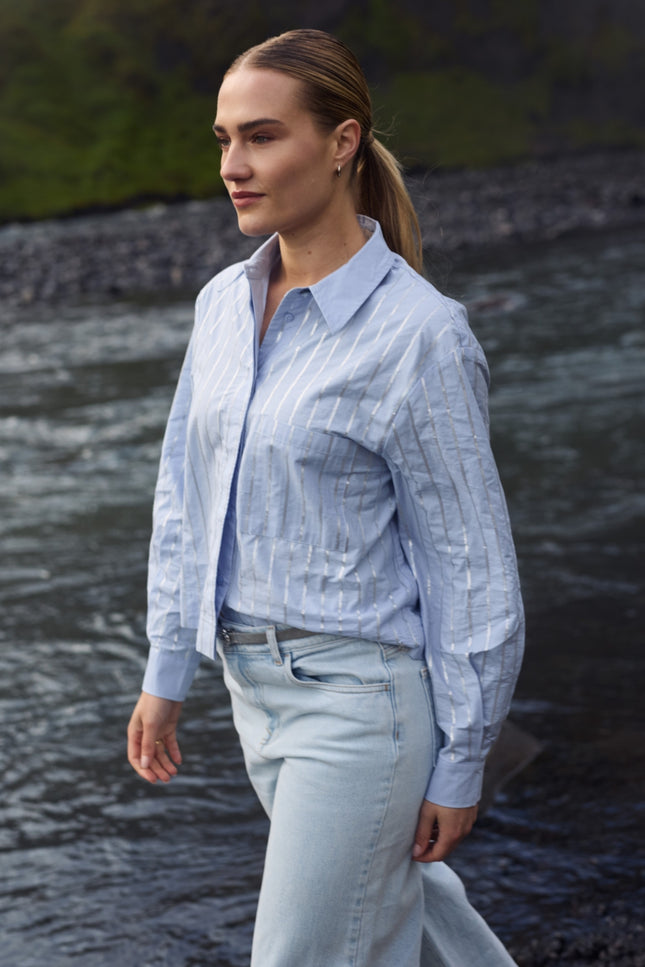 Blouse Sorrento Paillet Ice NKF02000