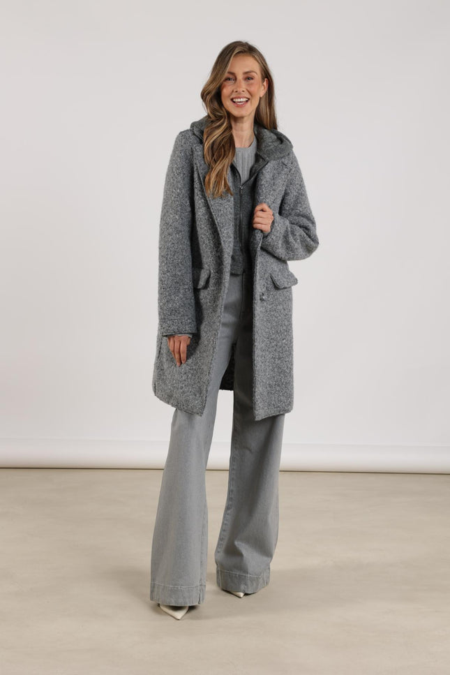 Jacket Inna Boucle Antracite NKF12003