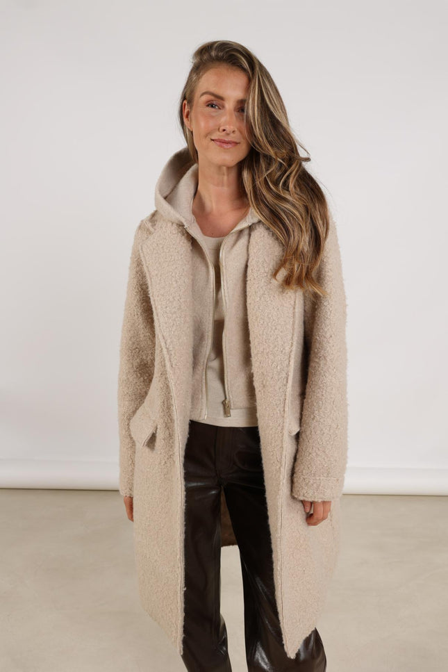 Jacket Inna Boucle Sand NKF12003