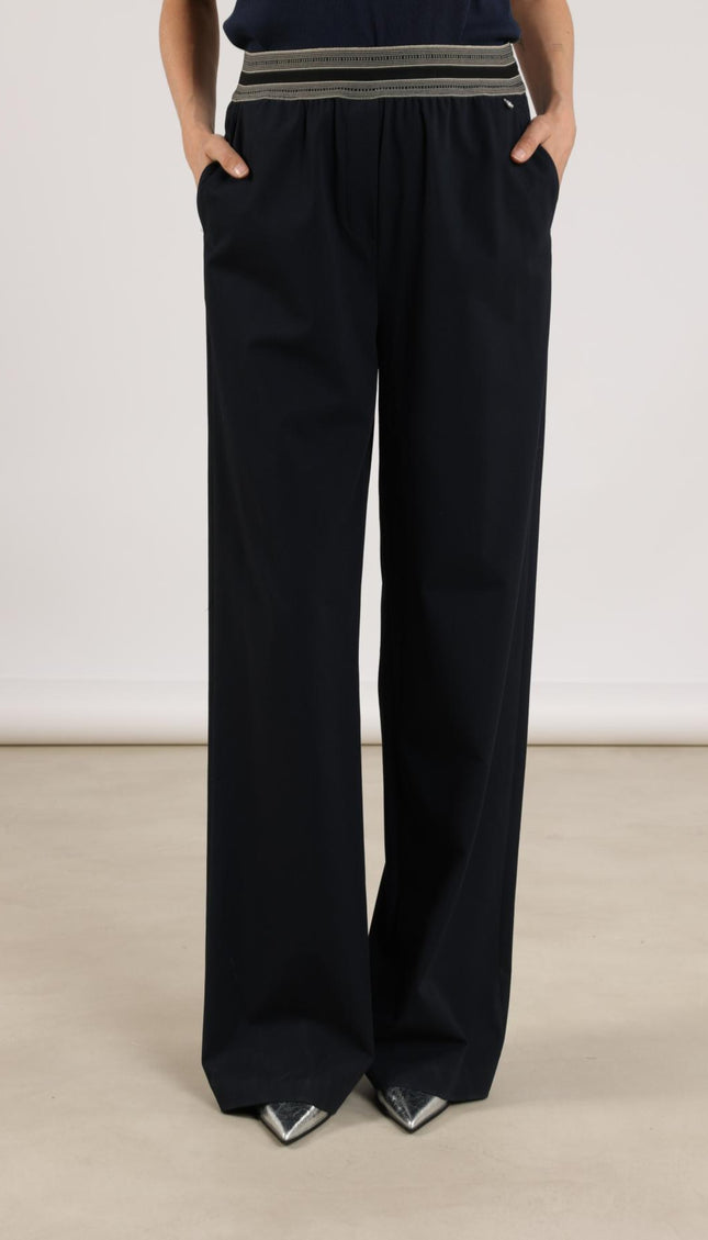 Broek Liz Navy NKF09013