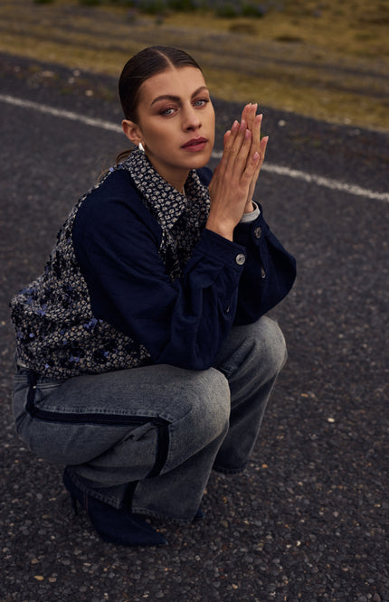 Jeans Ruby Denim Blue Denim NKF09046