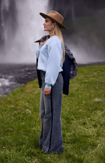 Jeans Ruby Denim Blue Denim NKF09046