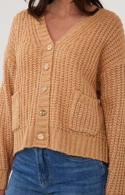 Vest Oversize Lurex Candy F25.02540