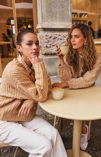 Vest Oversize Lurex Candy F25.02540