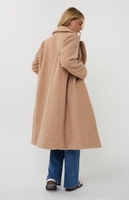 Jacket Boucle Sand F25.37516