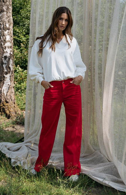 Zizo Broek Sailori Red Stretchshop.nl