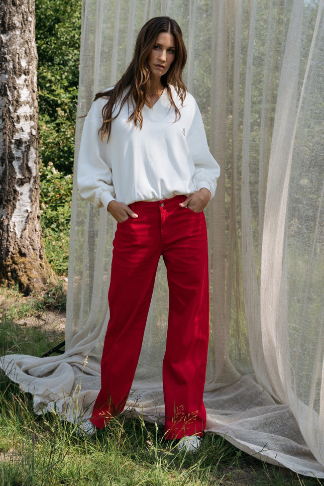 Zizo Broek Sailori Red Stretchshop.nl