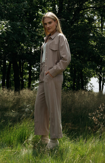 Zizo Broek Senna Mocca Mouse Stretchshop.nl