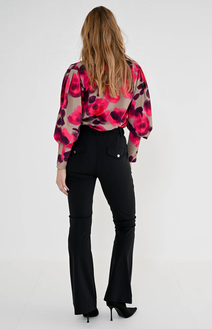 Maicazz Travel Broek Maro Navy Stretchshop.nl