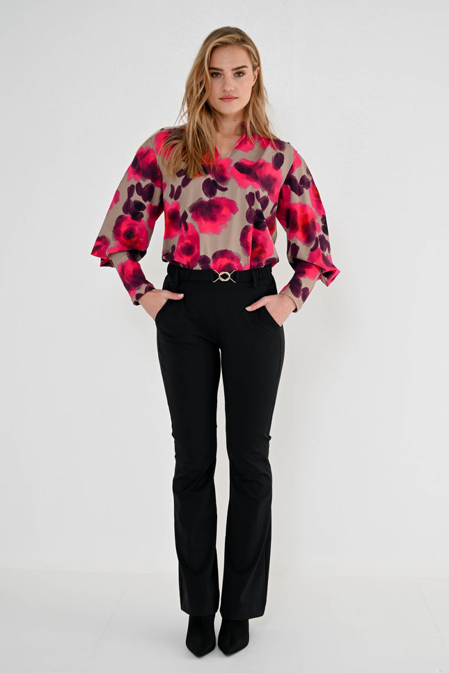 Maicazz Travel Broek Maro Navy Stretchshop.nl