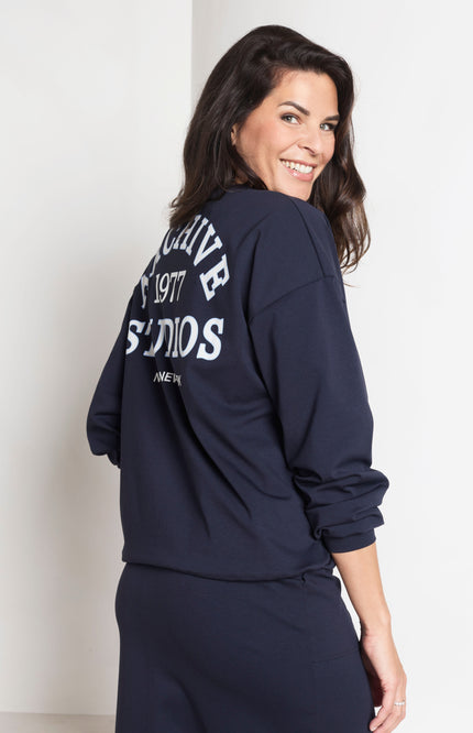 Zoso Sweater Emmy Night Blue 261 Stretchshop.nl