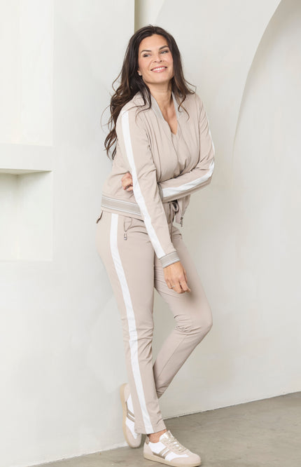 Zoso Travel Broek Eve Sand Stone 261 Stretchshop.nl