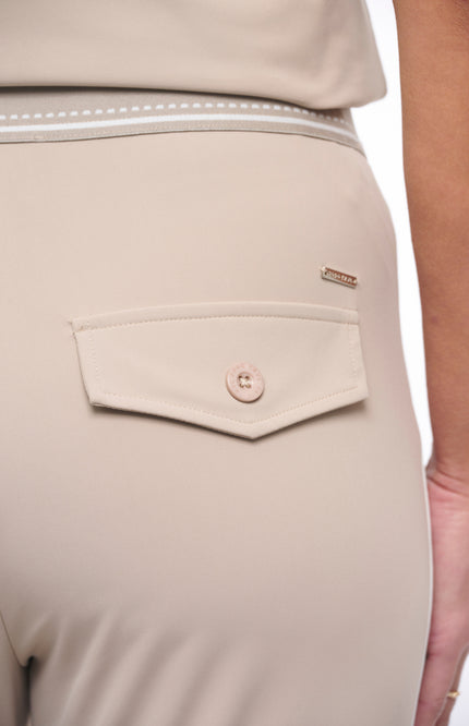 Zoso Travel Broek Eve Sand Stone 261 Stretchshop.nl
