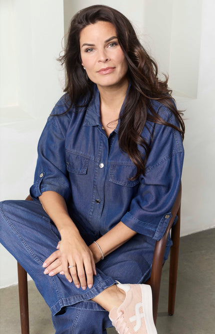 Zoso Broek Farah Dark Denim 261 Stretchshop.nl