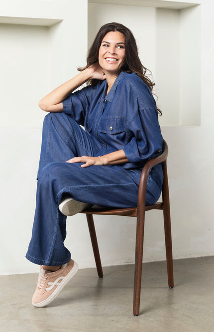 Zoso Broek Farah Dark Denim 261 Stretchshop.nl