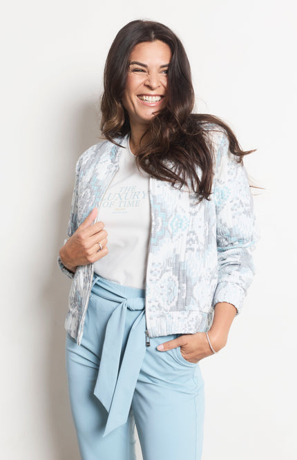 Zoso Travel T-Shirt Isabel Kit Seagreen 261 Stretchshop.nl