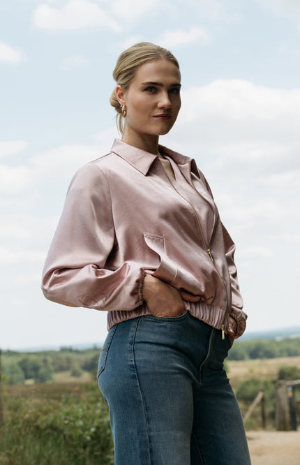 Maicazz Jacket Simmy Slate Rose Stretchshop.nl