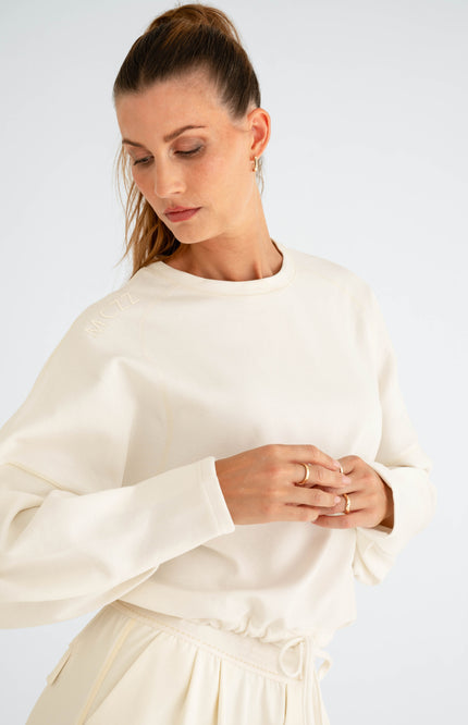 Maicazz Sweater Selma Offwhite Stretchshop.nl