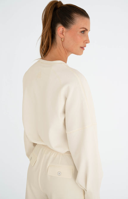 Maicazz Sweater Selma Offwhite Stretchshop.nl