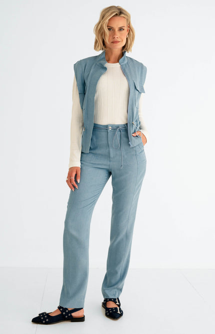 Zizo Broek Saudia Jeans Blue Stretchshop.nl