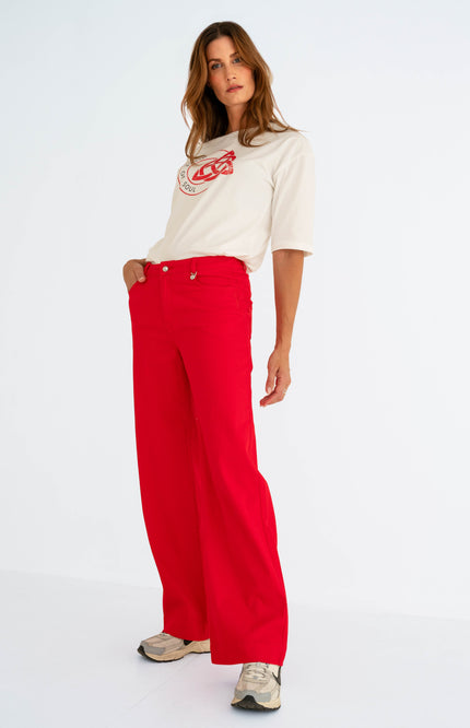 Zizo Broek Sailori Red Stretchshop.nl