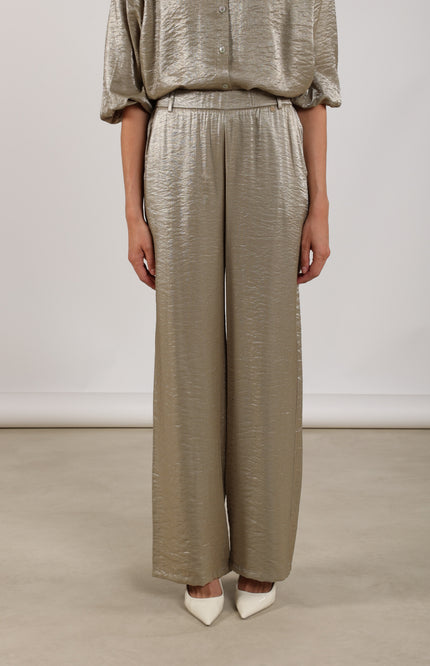 Nukus Broek Linsey Army NKS09076 Stretchshop.nl