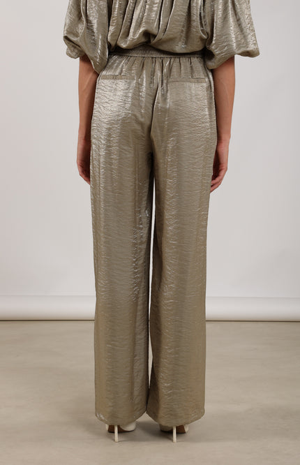 Nukus Broek Linsey Army NKS09076 Stretchshop.nl