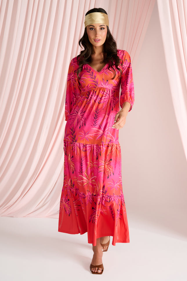 Jurk Maxi Met Design C404-P133