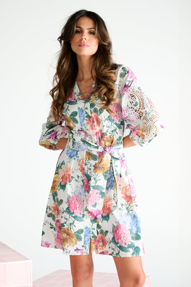 Jurk Met Design & Borduursel C727L-P067