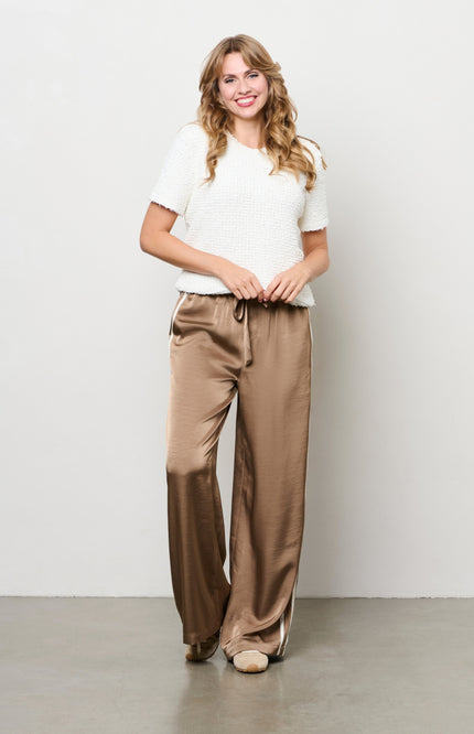 &Co woman Top Bianca Offwhite PU144 Stretchshop.nl