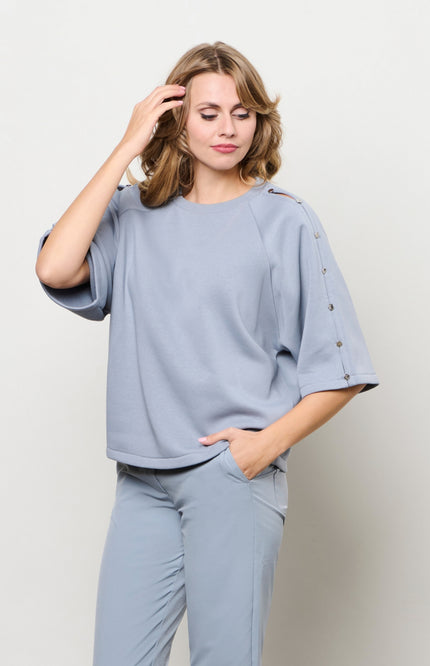 &Co woman Trui Sterre Slate SW132 Stretchshop.nl