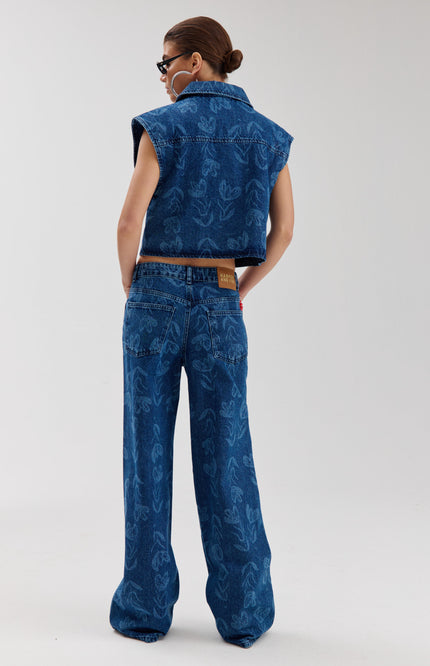 Harper & Yve Jeans Mayra Mid Blue SS6D109 Stretchshop.nl