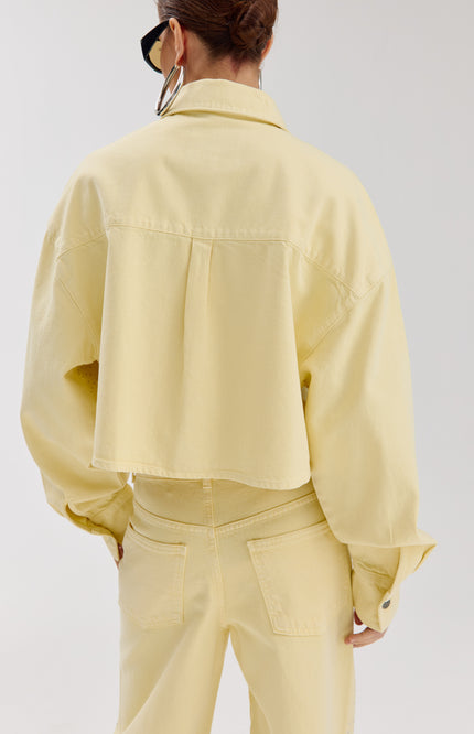 Harper & Yve Jacket Sam Light Yellow SS6D601 Stretchshop.nl