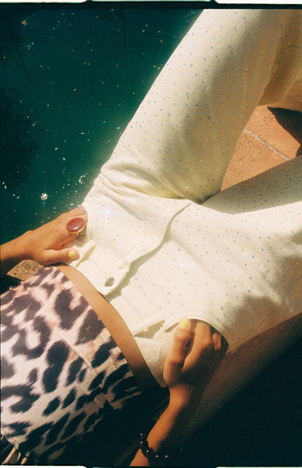 Harper & Yve Jeans Mayra Light Yellow SS6D107 Stretchshop.nl