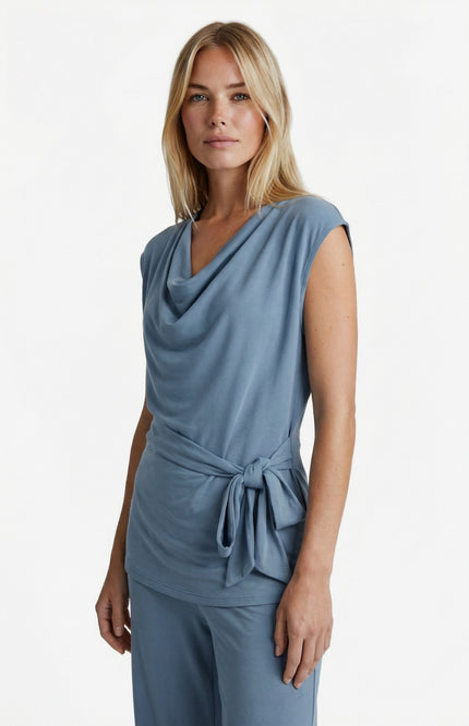 G-maxx Top Cilja Light Jeans Blue Stretchshop.nl