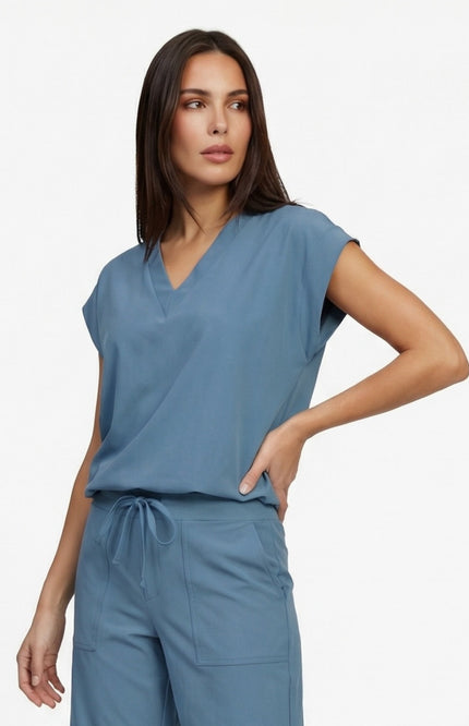 G-maxx Top Ronja Light Jeans Blue Stretchshop.nl