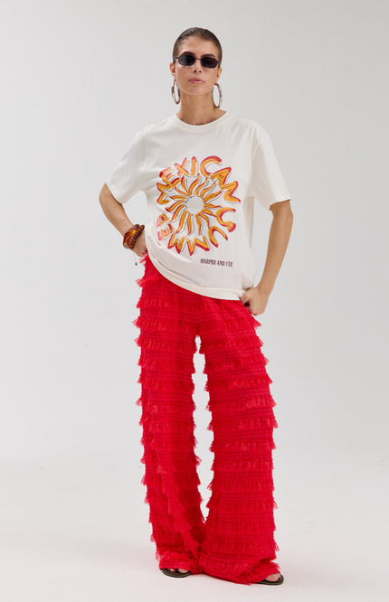 Harper & Yve Broek Lo High Risk Red HS6P106 Stretchshop.nl