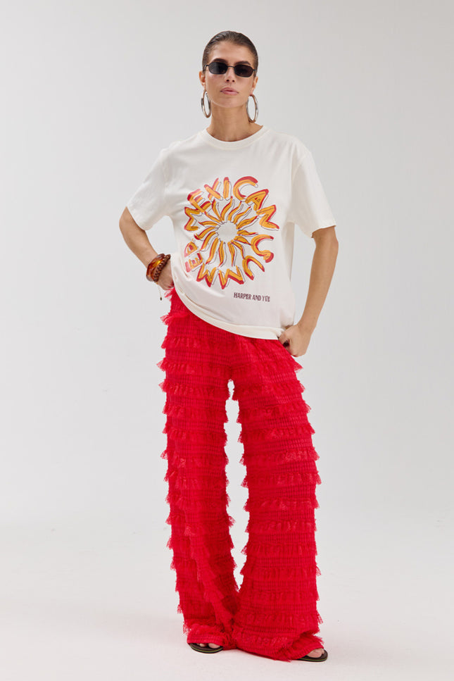 Harper & Yve Broek Lo High Risk Red HS6P106 Stretchshop.nl