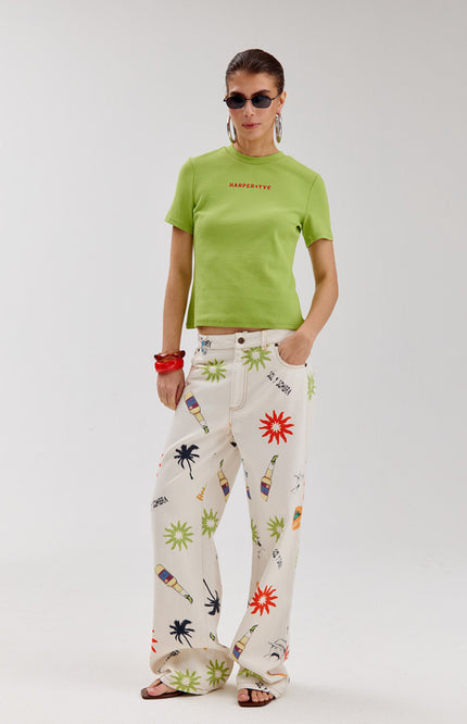 Harper & Yve T-Shirt Cammy Herbal Garden HS6P415 Stretchshop.nl