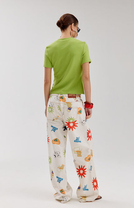 Harper & Yve T-Shirt Cammy Herbal Garden HS6P415 Stretchshop.nl