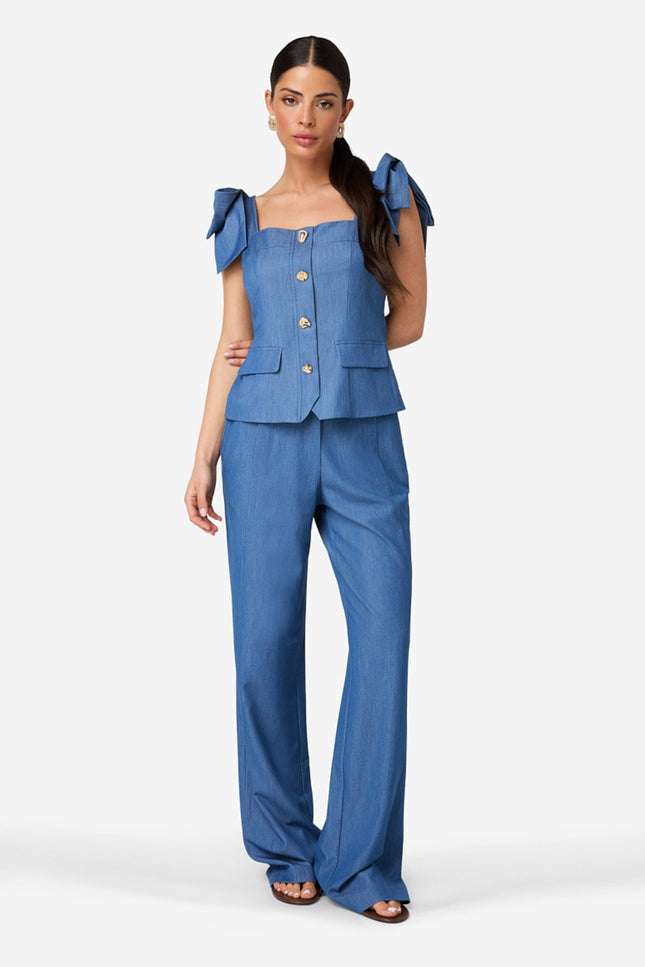 Ibana Broek Pami Denim Blue Stretchshop.nl