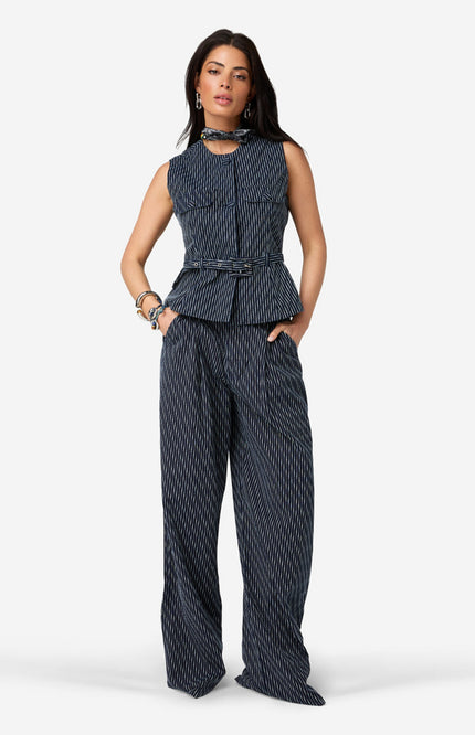 Ibana Top Trisia Chalk Stripes Stretchshop.nl